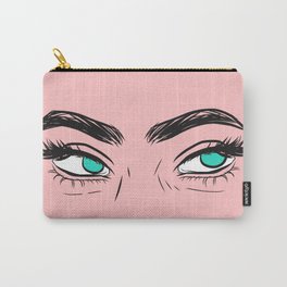 Unamused eyes Carry-All Pouch