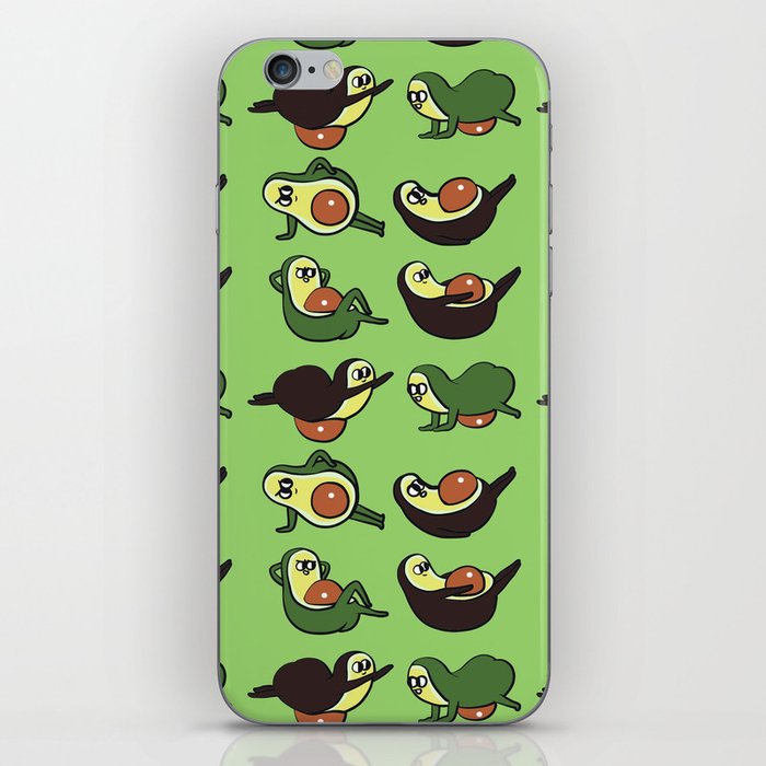 Avocado Abs Workout iPhone Skin