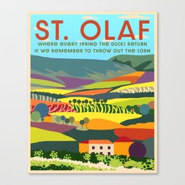 St. Olaf Canvas Print