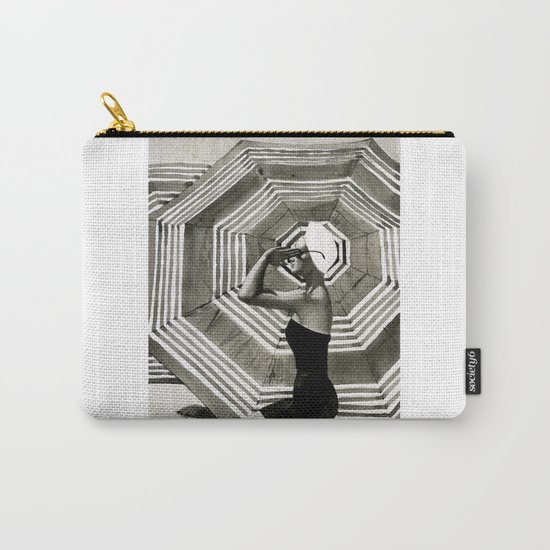 girl on the beach Carry-All Pouch