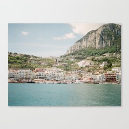 The Architecture of Capri Canvas Print