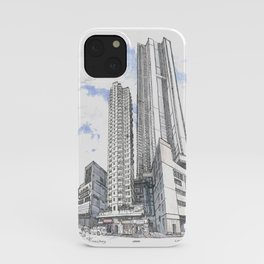 Hong Kong continuity of towers iPhone Case