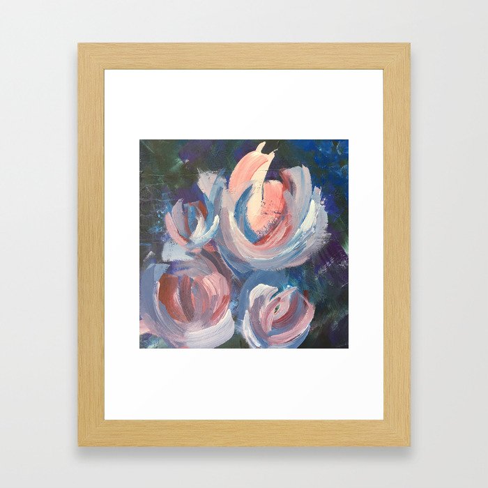 Rose bowl Framed Art Print