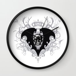 The Lair of Voltaire Crest - Winter Palace Wall Clock