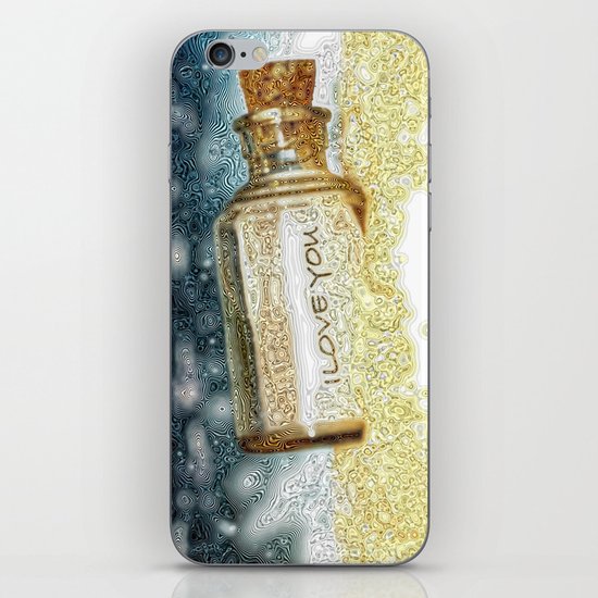 Message in a bottle... iPhone & iPod Skin