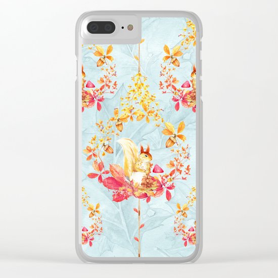 Autumn leaves #34 Clear iPhone Case