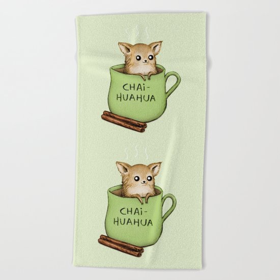 Chaihuahua Beach Towel