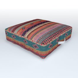 Oriental Traditional Rug Artwork Design C13 Outdoor Floor Cushion