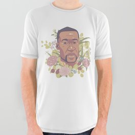 Justice for George Floyd All Over Graphic Tee
