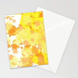 paint drops Stationery Cards