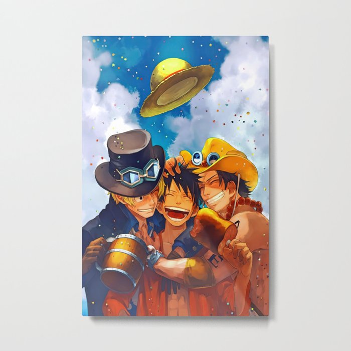 The King Of Pirates One Piece Metal Print