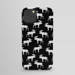 Moose Trot // Black iPhone Case