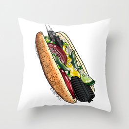 My Chicago Style Throw Pillow