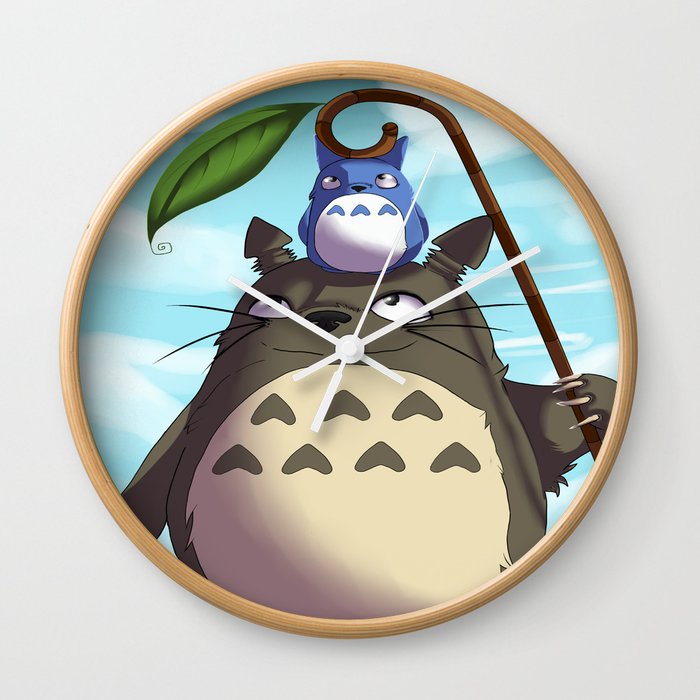 Totoro Wall Clock