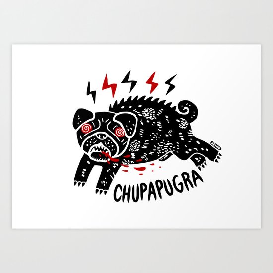 Chupapugra Art Print