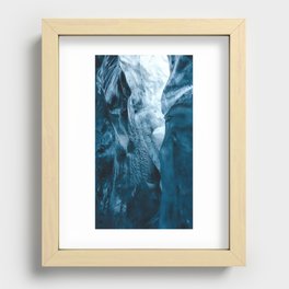 Ice Cave Recessed Framed Print