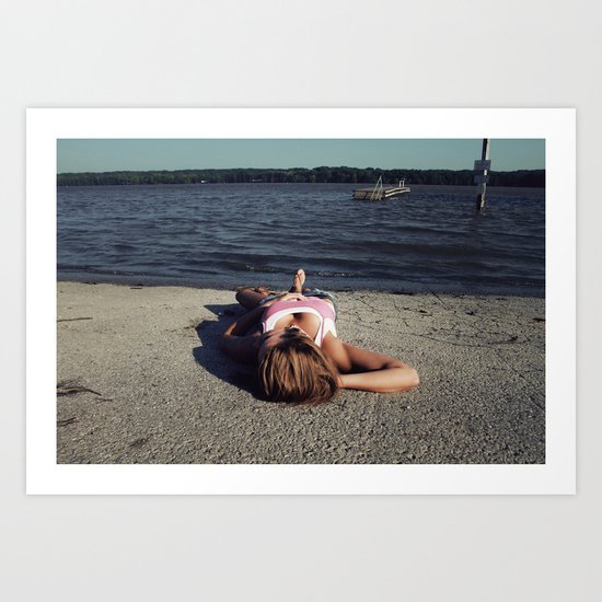 Flood Level Art Print