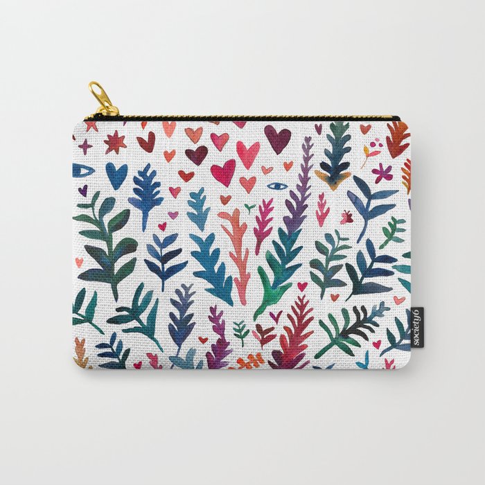 Blooming Life Carry-All Pouch