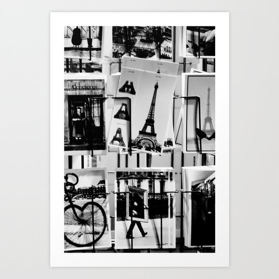 from Paris with love Art Print