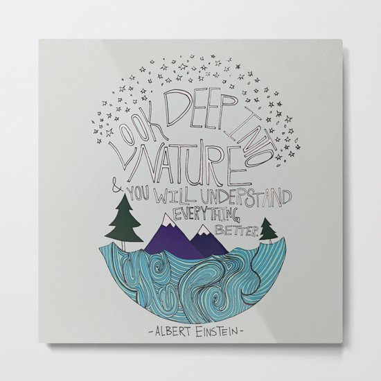 Nature Metal Print