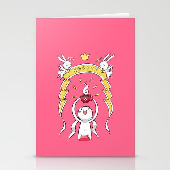 Coffee Power Stationery Cards