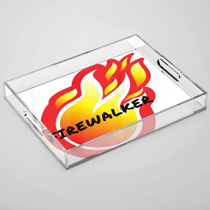 Tony Robbins Motivation - Firewalkers Acrylic Tray