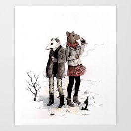 Snowpocalypse Art Print