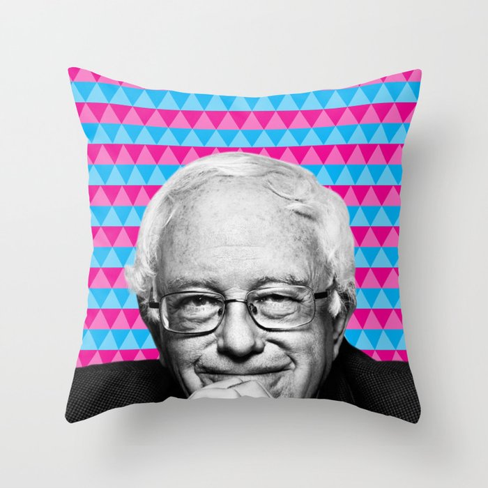 Bernie is Bae Throw Pillow