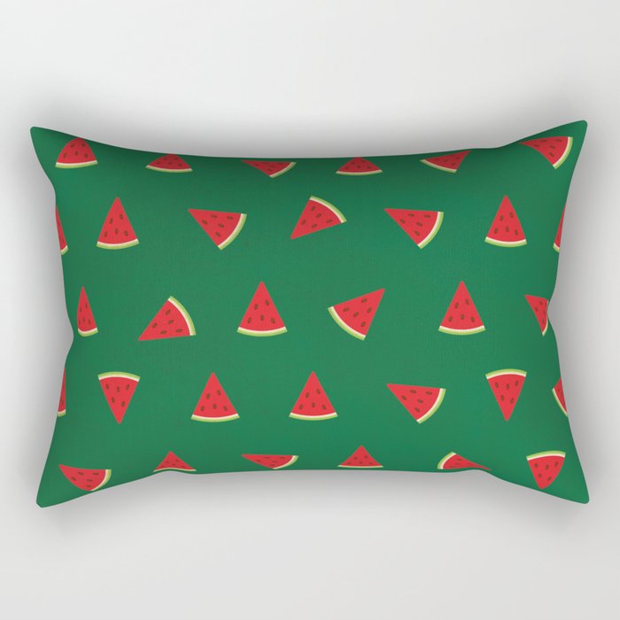 Sweet Watermelon Pictures Pattern Rectangular Pillow