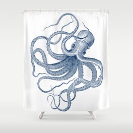 Octopus Shower Curtains For Any, Octopus Shower Curtain Rings