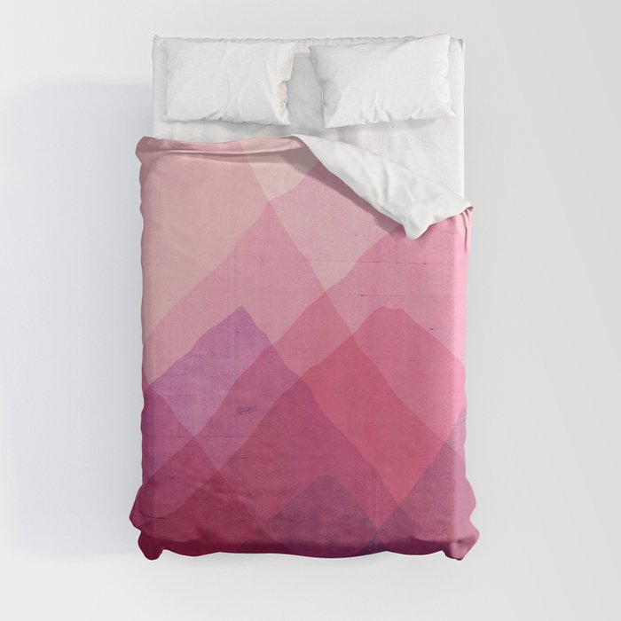 Abstraction_MOUNTAINS Duvet Cover
