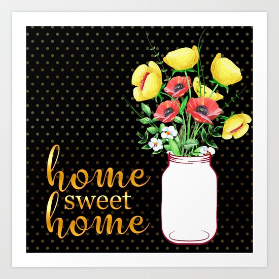 Mason Jar #3 Art Print