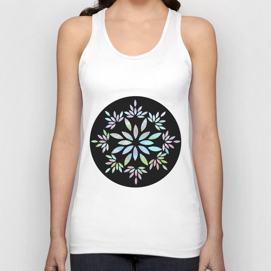flower 3 Unisex Tank Top