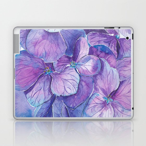 Hydrangea Laptop & iPad Skin