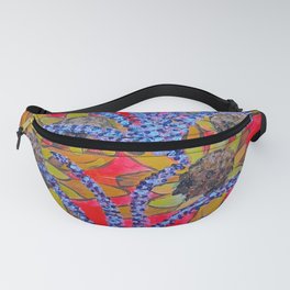 Sunflowers and lavenders Fanny Pack