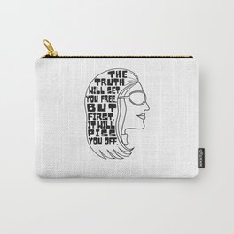 Truth Will Set You Free Gloria Steinem Carry-All Pouch