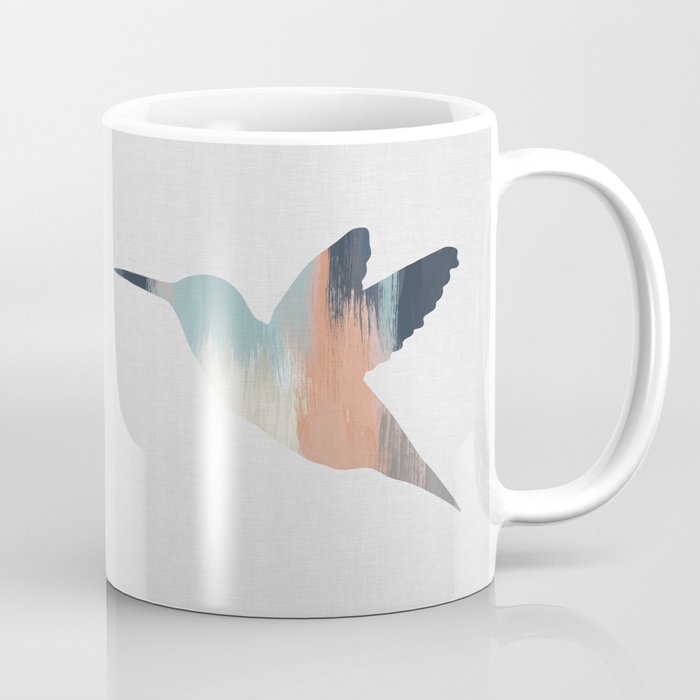 Pastel Hummingbird Coffee Mug