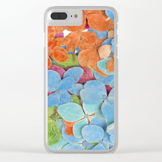 Flowers Clear iPhone Case