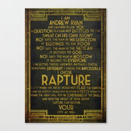 Ryans Rapture Canvas Print