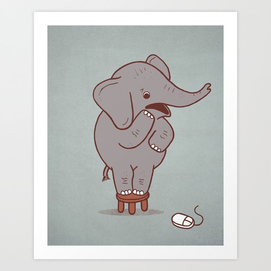 Irrational Fears Art Print