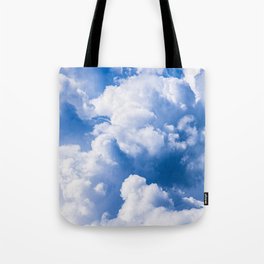 Stormy Clouds Pattern Tote Bag