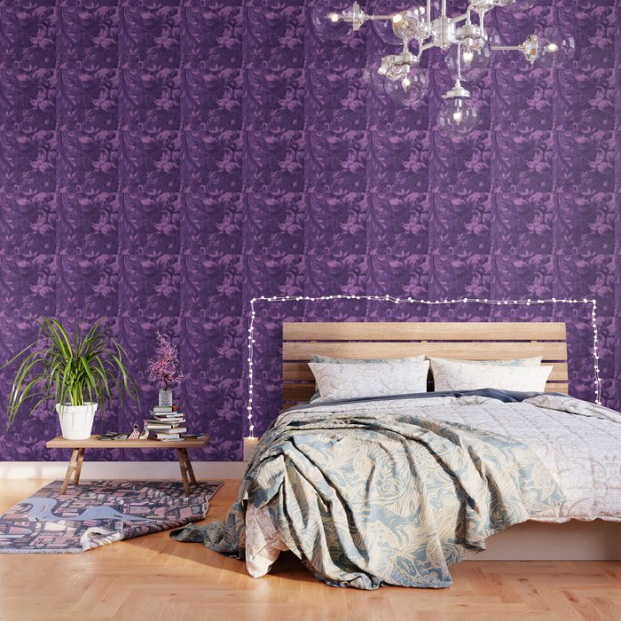 Purple Pattern Wallpaper