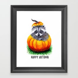 Little pumpkin Framed Art Print