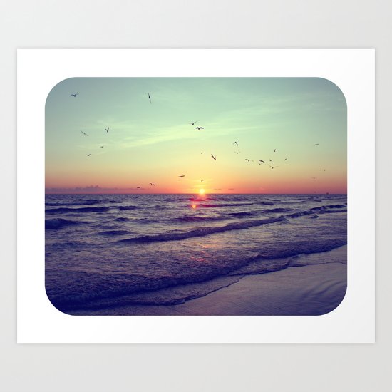 Siesta Key Sunset Art Print