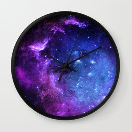 the space dust  Milky way galaxy Wall Clock