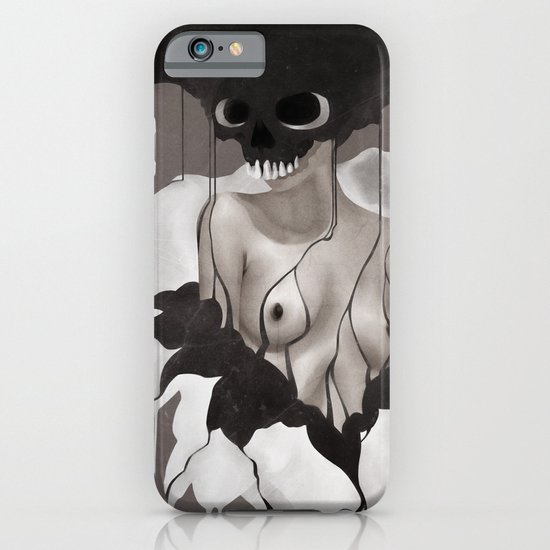 Death By Chocolate Monochrome iPhone & iPod Case
