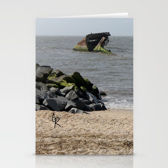 Cement Ship Stationery Cards