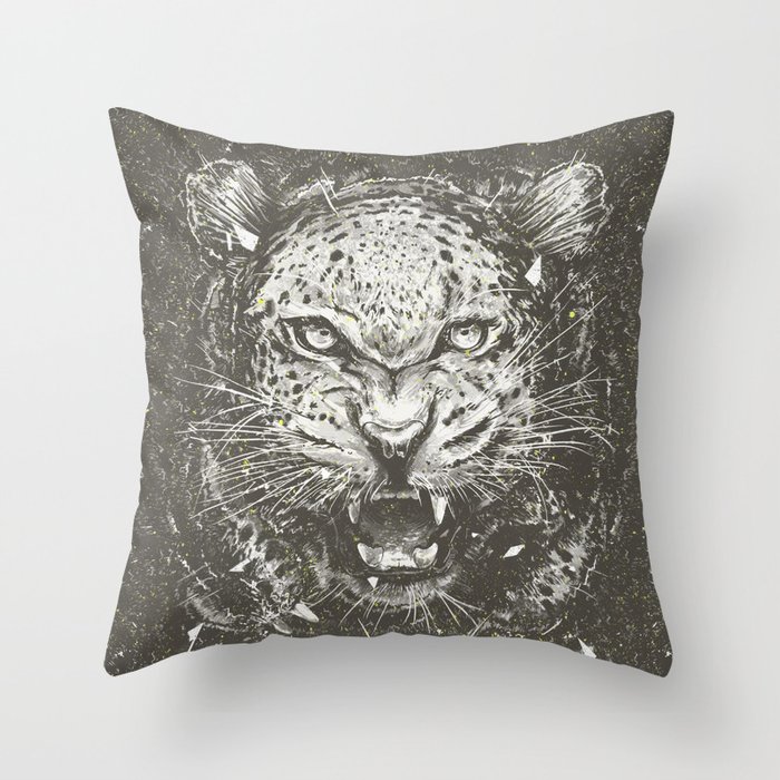 LEOPARD Throw Pillow