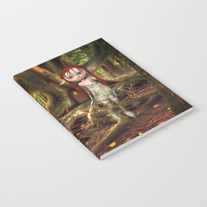 Elf and Treehouse Notebook