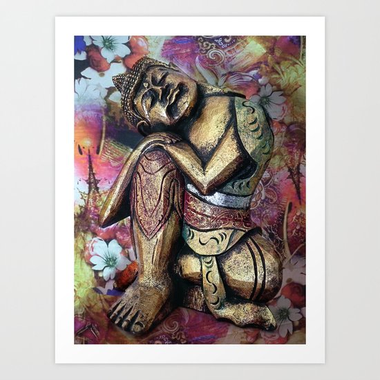 harmony and silence Art Print